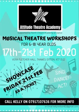 Musical Director for: Attitude Theatre Academy - Musical Theatre Workshops.